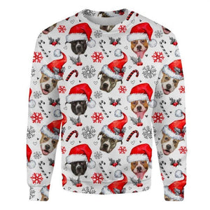 American Staffordshire Terrier - Xmas Decor - Premium Sweatshirt