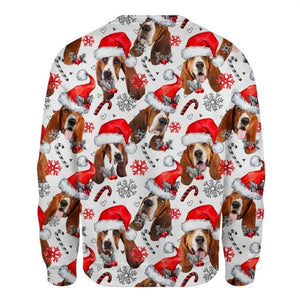 Basset Hound - Xmas Decor - Premium Sweatshirt