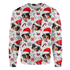 Bernese Mountain Dog - Xmas Decor - Premium Sweatshirt