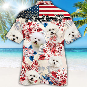 bichon frise Hawaiian Shirt