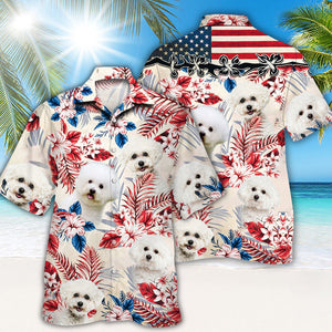 bichon frise Hawaiian Shirt