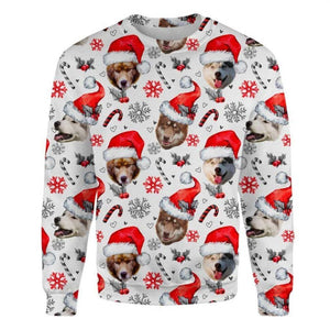 Canadian Eskimo Dog - Xmas Decor - Premium Sweatshirt