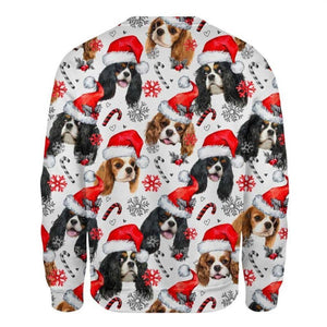 Cavalier King Charles Spaniel - Xmas Decor - Premium Sweatshirt