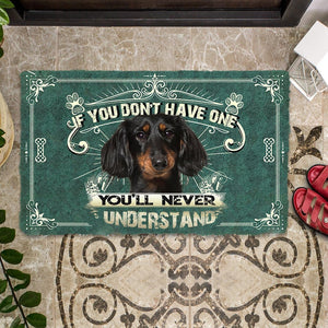 Have One Dachshund Doormat