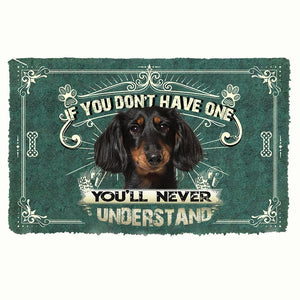 Have One Dachshund Doormat