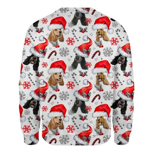 English Cocker Spaniel - Xmas Decor - Premium Sweatshirt