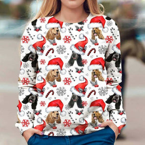English Cocker Spaniel - Xmas Decor - Premium Sweatshirt