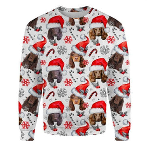 Field Spaniel - Xmas Decor - Premium Sweatshirt
