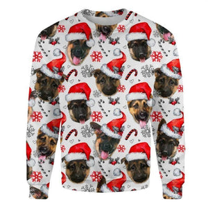 German Shepherd - Xmas Decor - Premium Sweatshirt