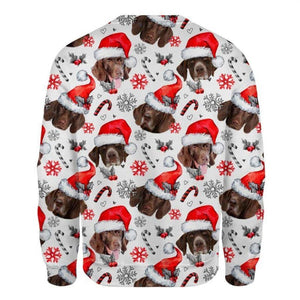 German Shorthaired Pointer - Xmas Decor - Premium Sweatshirt