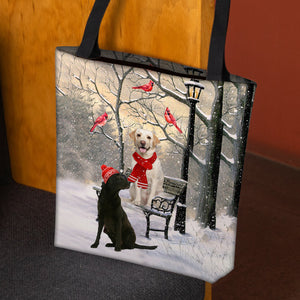 Labulador Hello Christmas/Winter/New Year Tote Bag