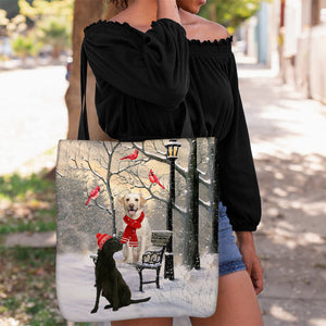 Labulador Hello Christmas/Winter/New Year Tote Bag