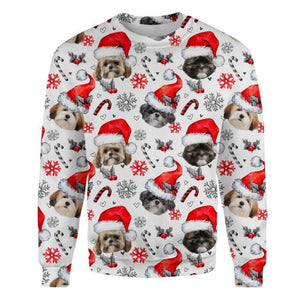Lhasa Apso - Xmas Decor - Premium Sweatshirt