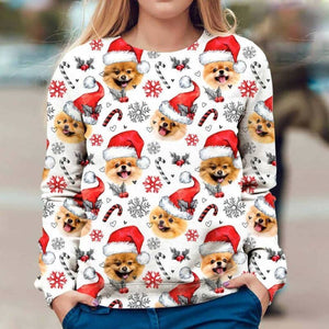 Pomeranian - Xmas Decor - Premium Sweatshirt