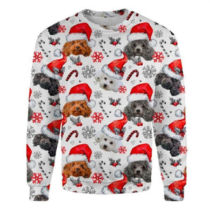 Poodle - Xmas Decor - Premium Sweatshirt