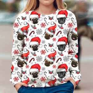 Pug - Xmas Decor - Premium Sweatshirt