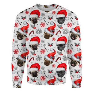 Pug - Xmas Decor - Premium Sweatshirt