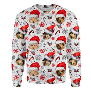 Rough Collie - Xmas Decor - Premium Sweatshirt