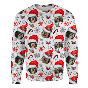 Tibetan Terrier - Xmas Decor - Premium Sweatshirt
