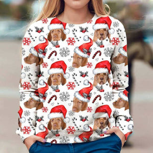 Wirehaired Vizsla - Xmas Decor - Unisex Premium Sweatshirt