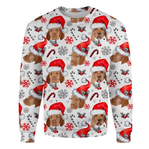 Wirehaired Vizsla - Xmas Decor - Unisex Premium Sweatshirt
