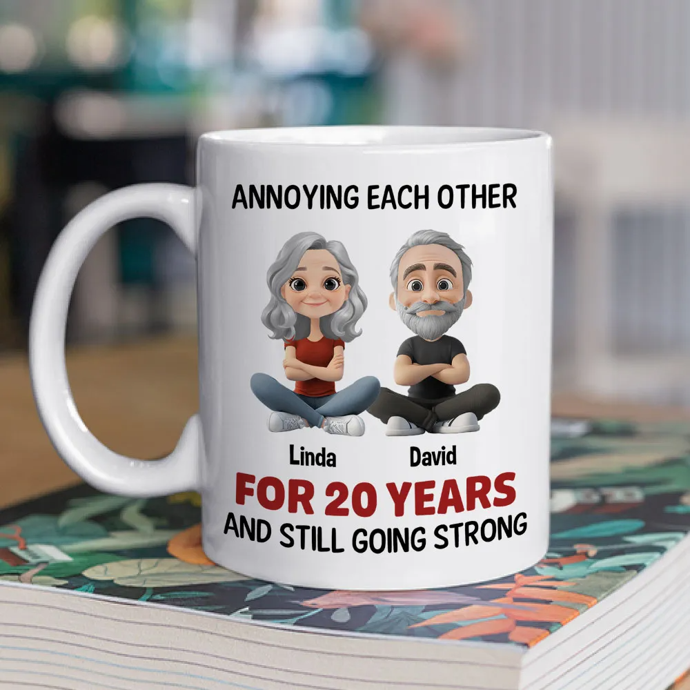 Annoying For Years Couple - Personalized couple Coffee Mug