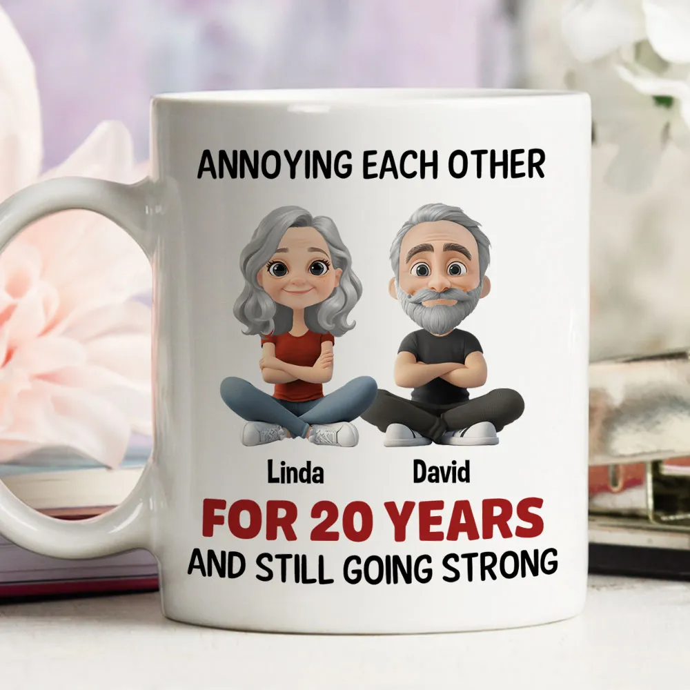 Annoying For Years Couple - Personalized couple Coffee Mug