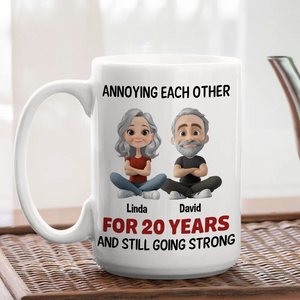 Annoying For Years Couple - Personalized couple Coffee Mug