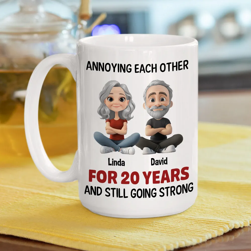Annoying For Years Couple - Personalized couple Coffee Mug