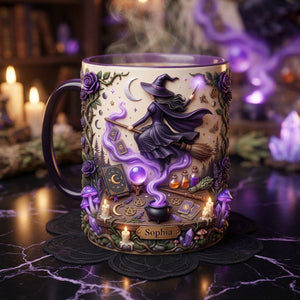 The Witch Coffee Accent Mug - Personalized Gifts For Witch Lovers