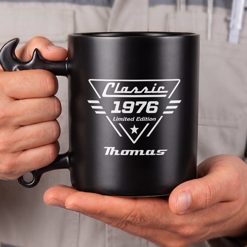 Classic Limited Edition Mug, Personalized Coffee Mug, Gift For Dad