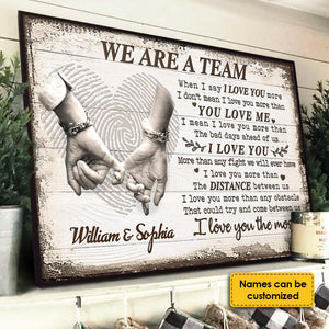 I Love You More Than Any Fight We Will Ever Have - Gift For Couples, Personalized Poster
