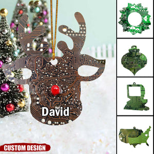 2024 New Release Personalized Circuit Board Ornament