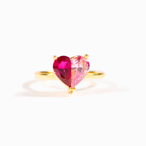 Self Love Pieced Heart Ring