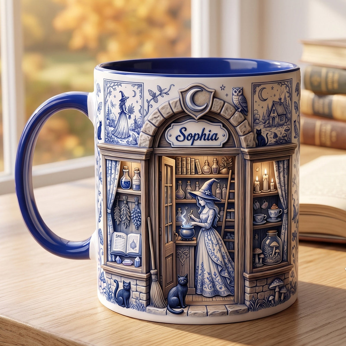 Witch Apothecary Shop Magic Mug - Personalized Gifts For Witches