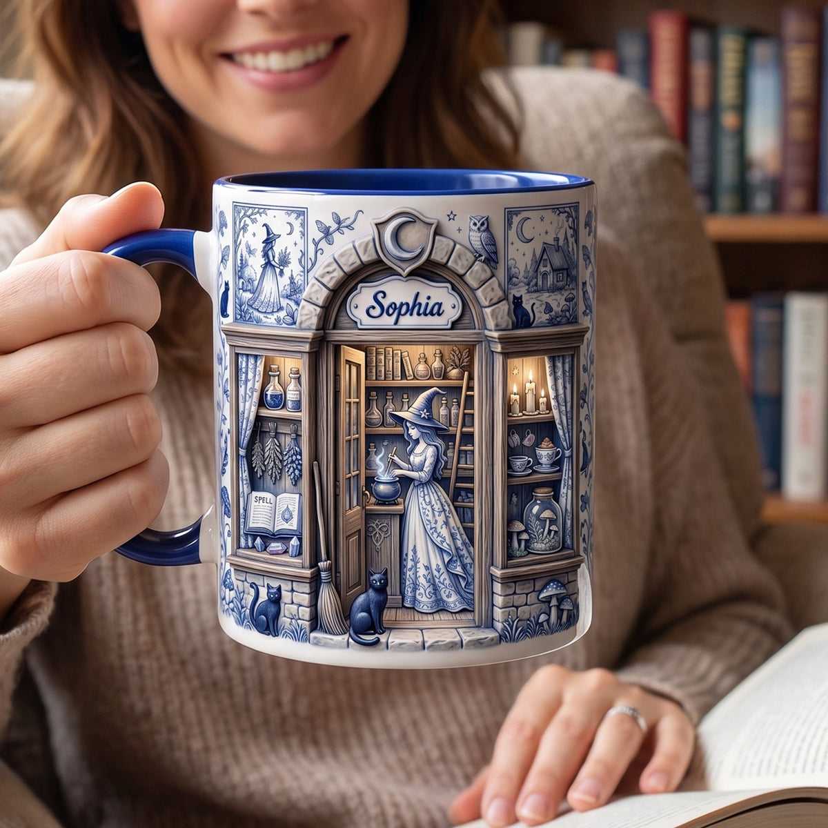 Witch Apothecary Shop Magic Mug - Personalized Gifts For Witches