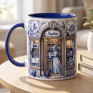 Witch Apothecary Shop Magic Mug - Personalized Gifts For Witches