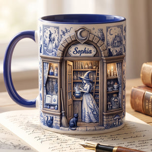 Witch Apothecary Shop Magic Mug - Personalized Gifts For Witches