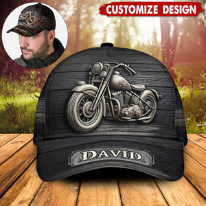 Time To Ride - Personalized Biker Classic Cap
