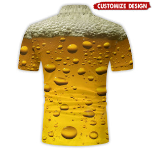 It's Beer Time - Personalized Beer Polo Shirt