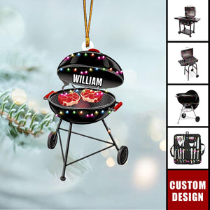 Personalized Barbecue Tool Christmas Ornament-2024 New Release