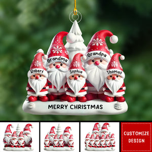 Personalized Merry Christmas Family Ornament-2024 New Release