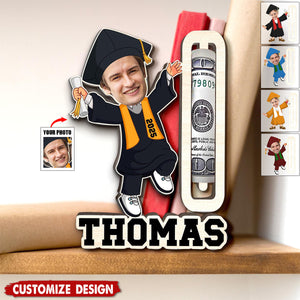 Personalized Graduation Photo Money Holder Class Of 2025