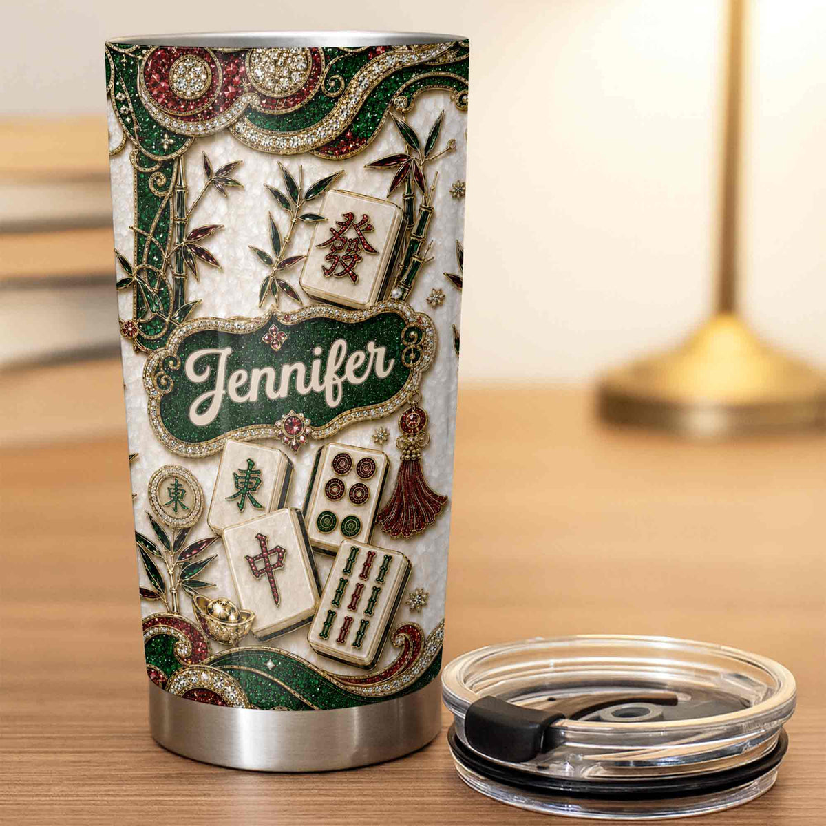 Master Of The Game Mahjong, 20oz Tumbler, Gift For Mahjong Lovers