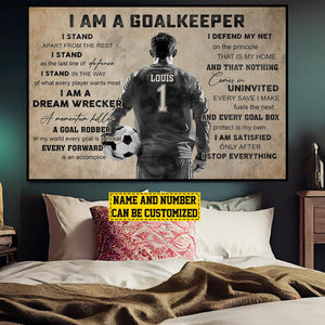 Personalized Poster-Great Gift Idea For Soccer Lovers