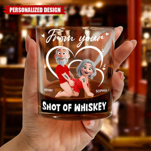 Personalized Promise To Always Be By Your Side Whiskey Glass -Gift For Whiskey Lovers