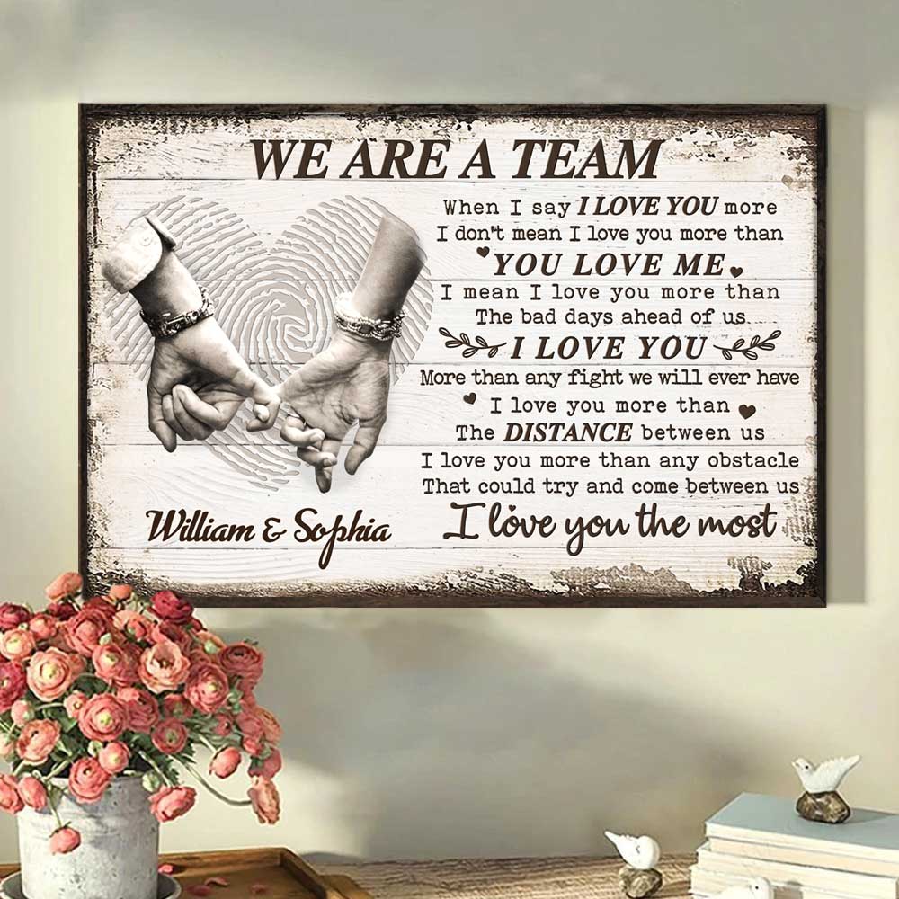 I Love You More Than Any Fight We Will Ever Have - Gift For Couples, Personalized Poster