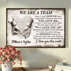 I Love You More Than Any Fight We Will Ever Have - Gift For Couples, Personalized Poster