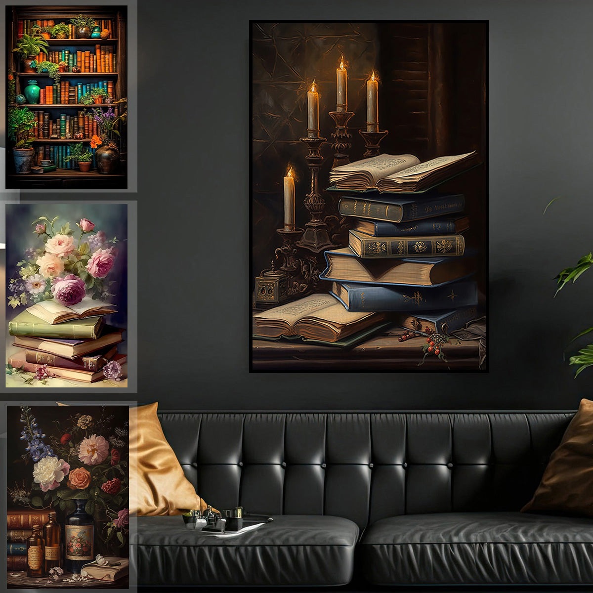 Book Life Lessons Poster- Gift For Book Lovers