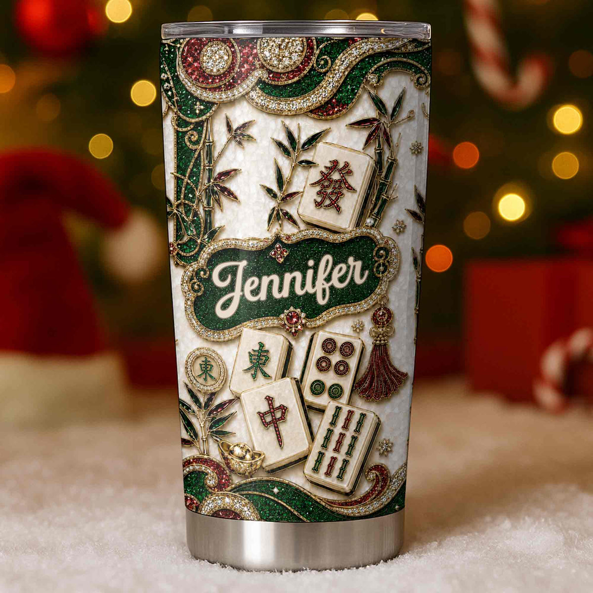 Master Of The Game Mahjong, 20oz Tumbler, Gift For Mahjong Lovers